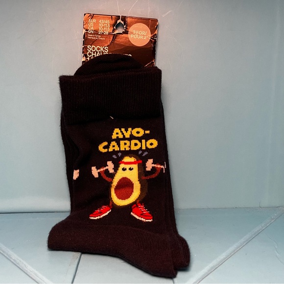 ⭐️ H&M Avo-cardio Socks Size 10-11.5 - Picture 1 of 4